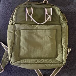 Olive Green Backpack